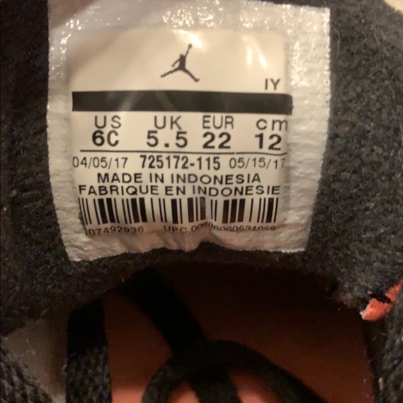 Jordan retro 5 sunblush (toddler) - Picture 2 of 6